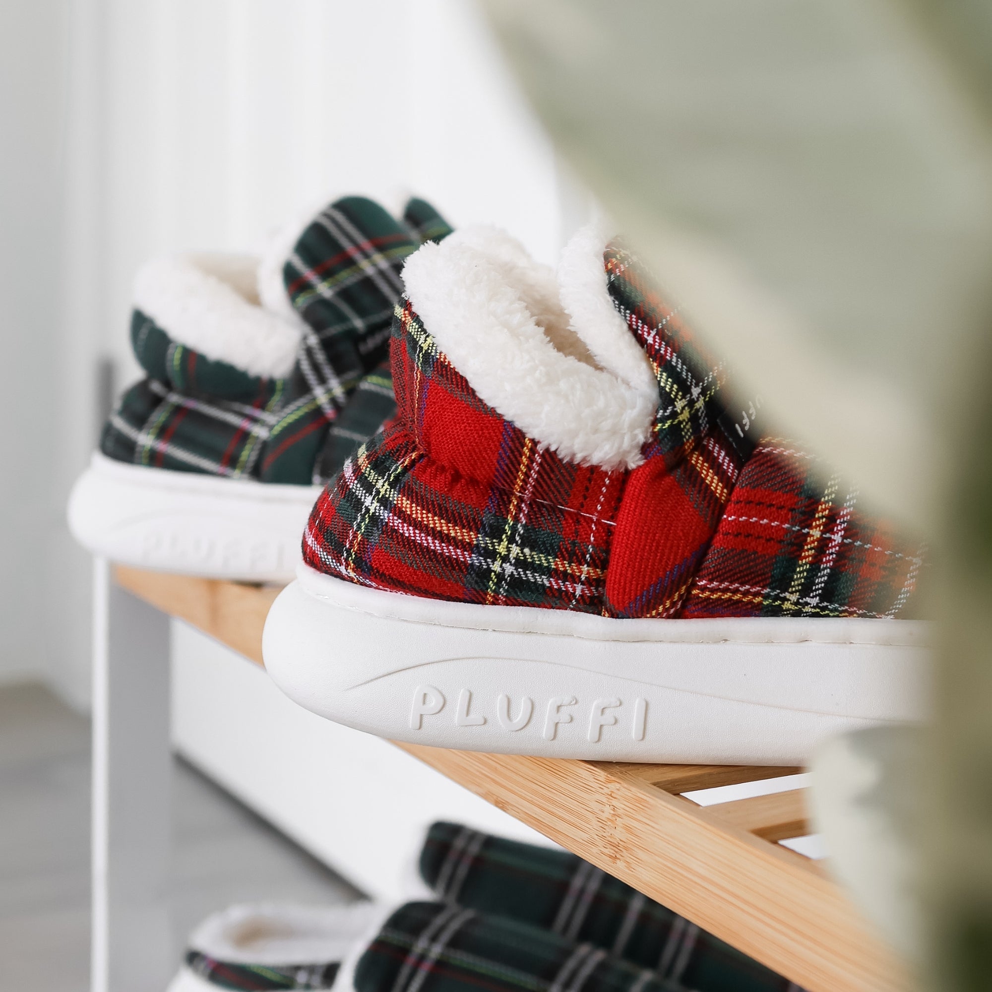 Cozette™ Slippers - Plaid Edition