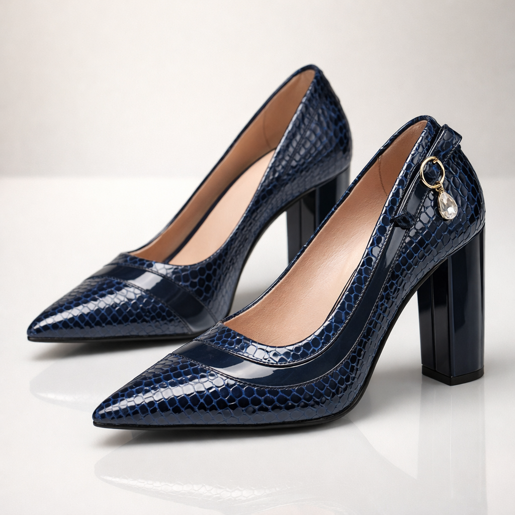 Kara Scale Heels
