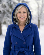 Sheila | Plaid Collar Wool Coat