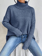 Irina | Oversized Turtleneck Sweater