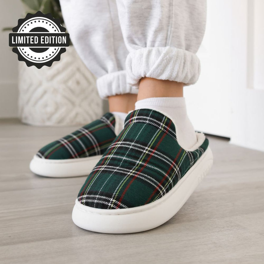 Cozette™ Slippers - Plaid Edition