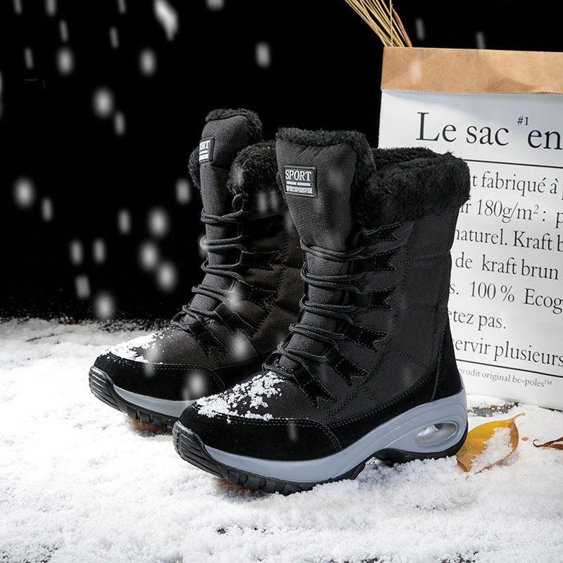 Coziva™ Warmers - Fleece Lined & Non-Slip Winter Boots for Pain Free Walking