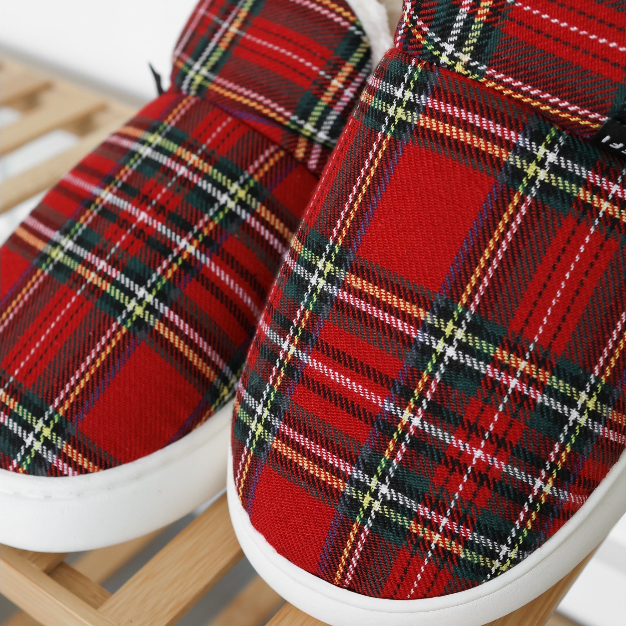 Cozette™ Slippers - Plaid Edition