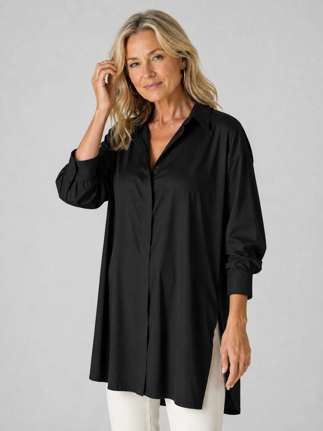 The Claire Oversized Shirt Dress