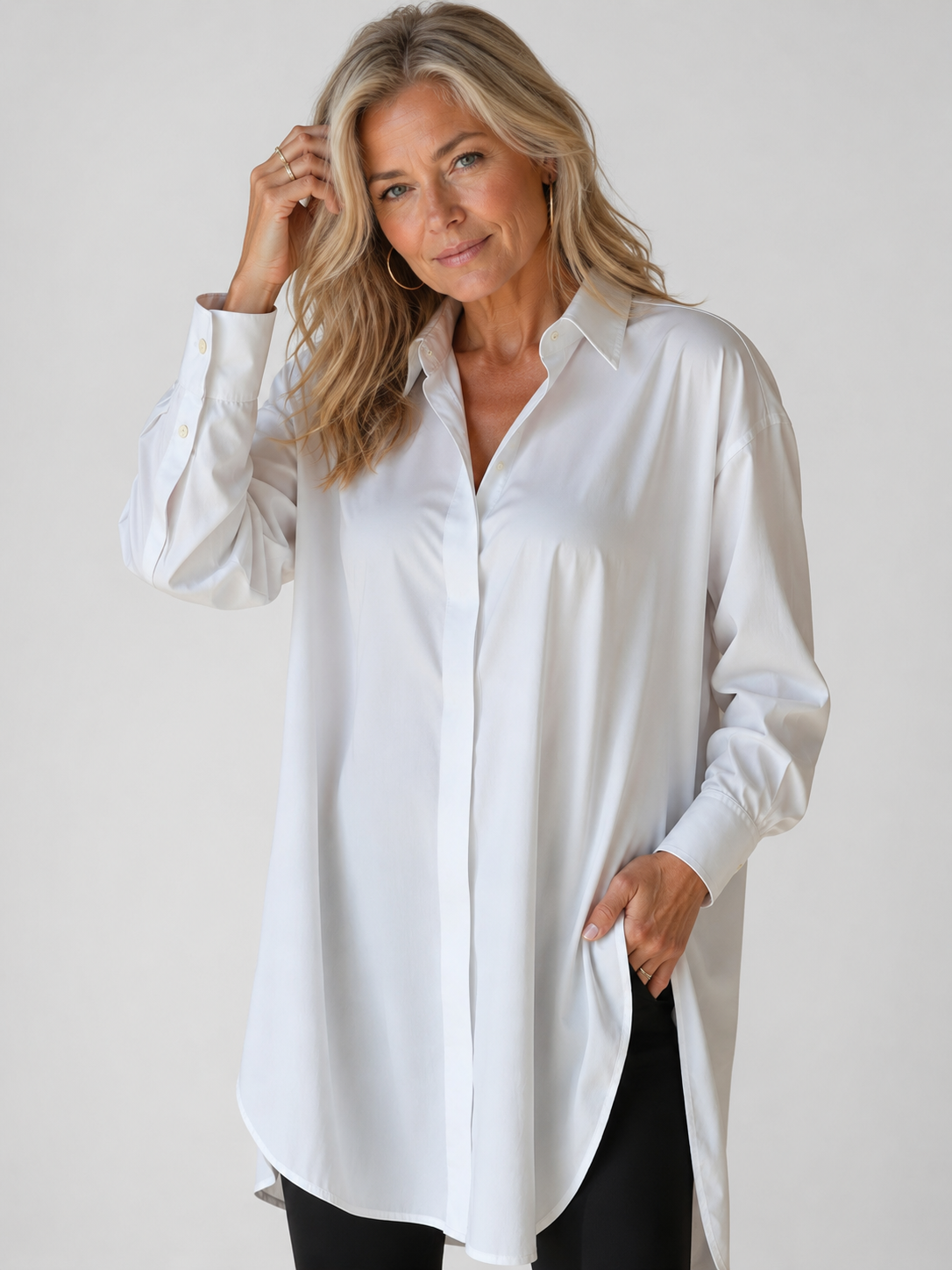 The Claire Oversized Shirt Dress