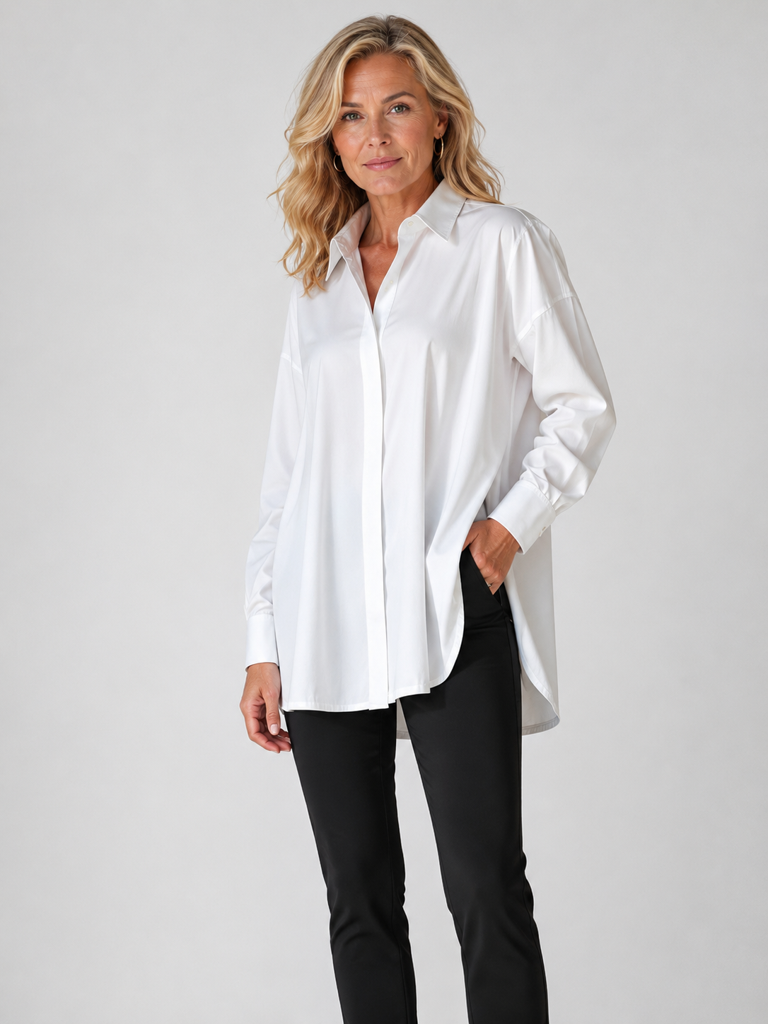 The Claire Oversized Shirt Dress