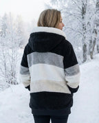 Beverley | Colorblock Plush Jacket