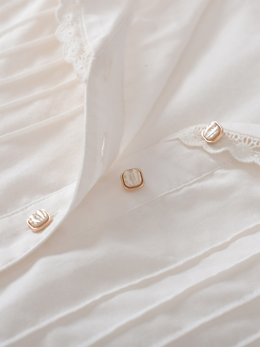 Laura 100% Cotton White Midi Dress