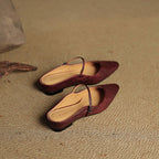 Eyla Genuine Leather Mules