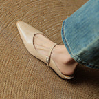 Eyla Genuine Leather Mules