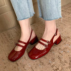 Nancy | Orthopaedic Leather Flats